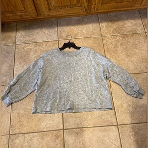 J. Crew Gray Sweatshirt Top
